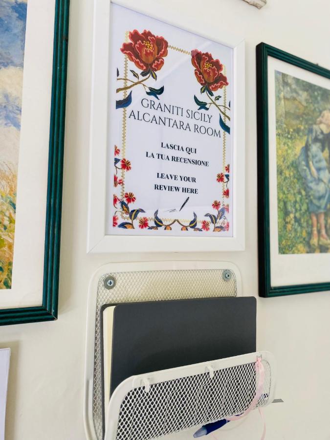 "The Gole Of Alcantara Living In The Dream'S Room" Graniti ภายนอก รูปภาพ